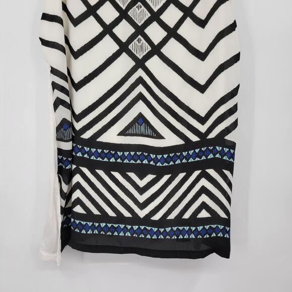 Apt. 9 Women's Geometric Striped Print‎ Tank Top Size Small - Picture 6 of 10